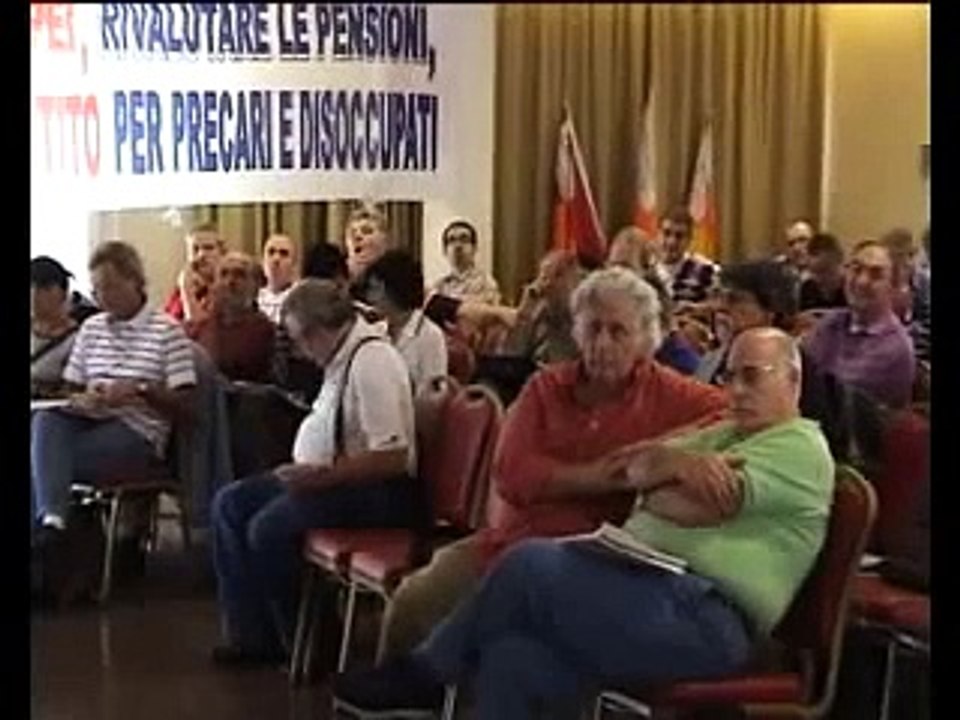 Assemblea Nazionale delle organizzazioni della CUB: Antonio ferrari, Al Cobas