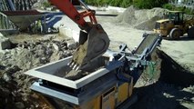 Logan Aggregate Recycling: Crushing Wash-out Concrete to 3