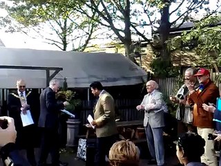 Triumph's  EDWARD TURNER Blue Plaque unveiling event speech