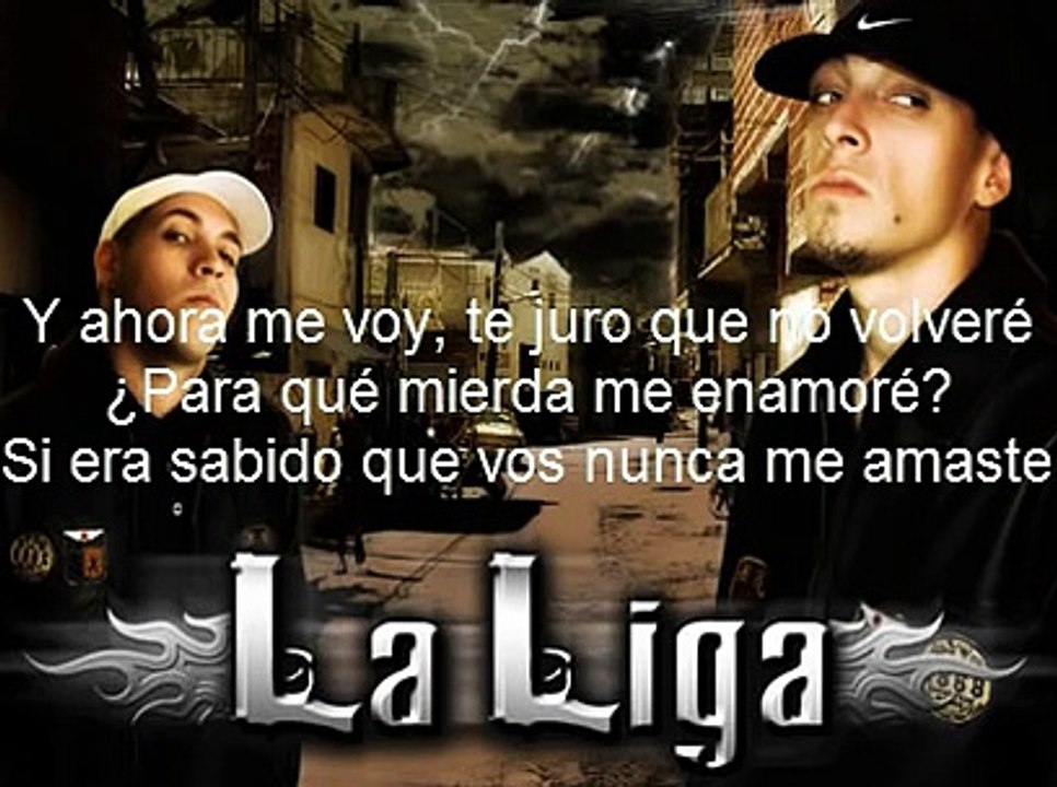 Te Vas a Arrepentir - La Liga [Con Letra]