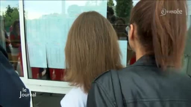 La Roche-sur-Yon : L'arrivée des résultats du bac