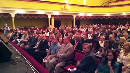 David Grossman- The Opening of 5-th Bruno Schulz Festival. Drohobych 2012