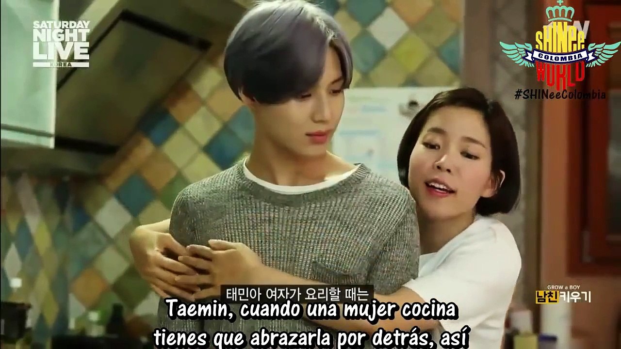 SHINee 샤이니 - SNL Korea "Grow a Boy" Cultivar un Niño (Sub Español + Hangul)