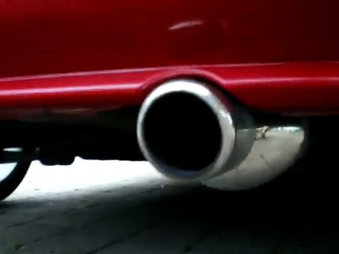 Honda Civic coupe exhaust