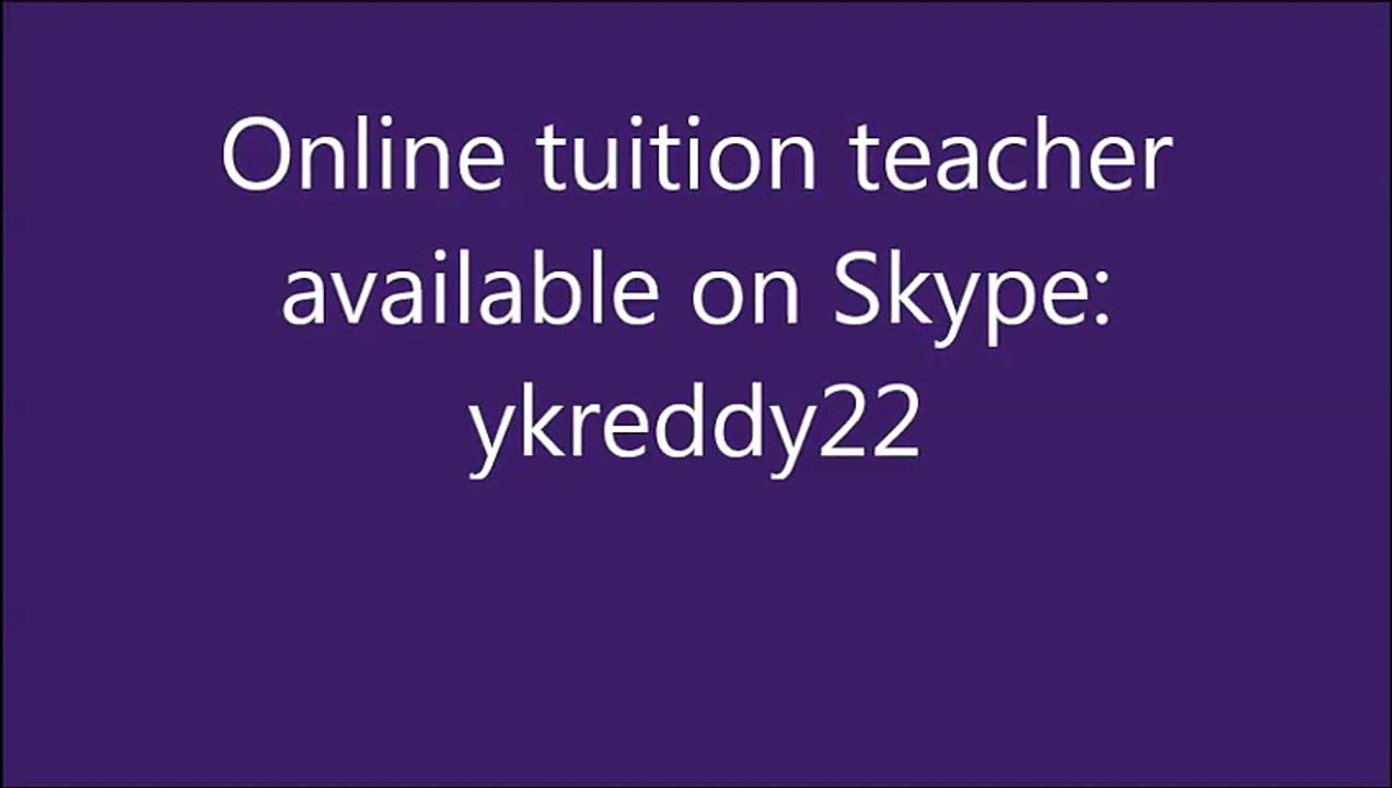 Online IGCSE Maths tutor