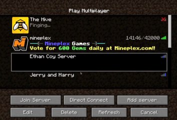 Minecraft Server Kurma