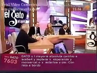 El Gato al Agua 07-01-2008: Entrevista a Miguel Arias Cañete (vídeo 1)