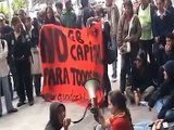 protesta contra el G8 en Quito Ecuador