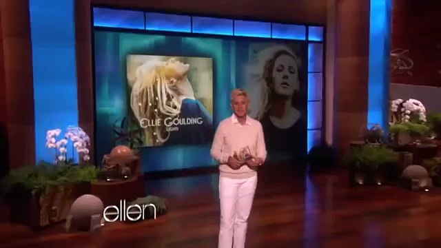 Ellie Goulding performs 'Lights' on The Ellen Show