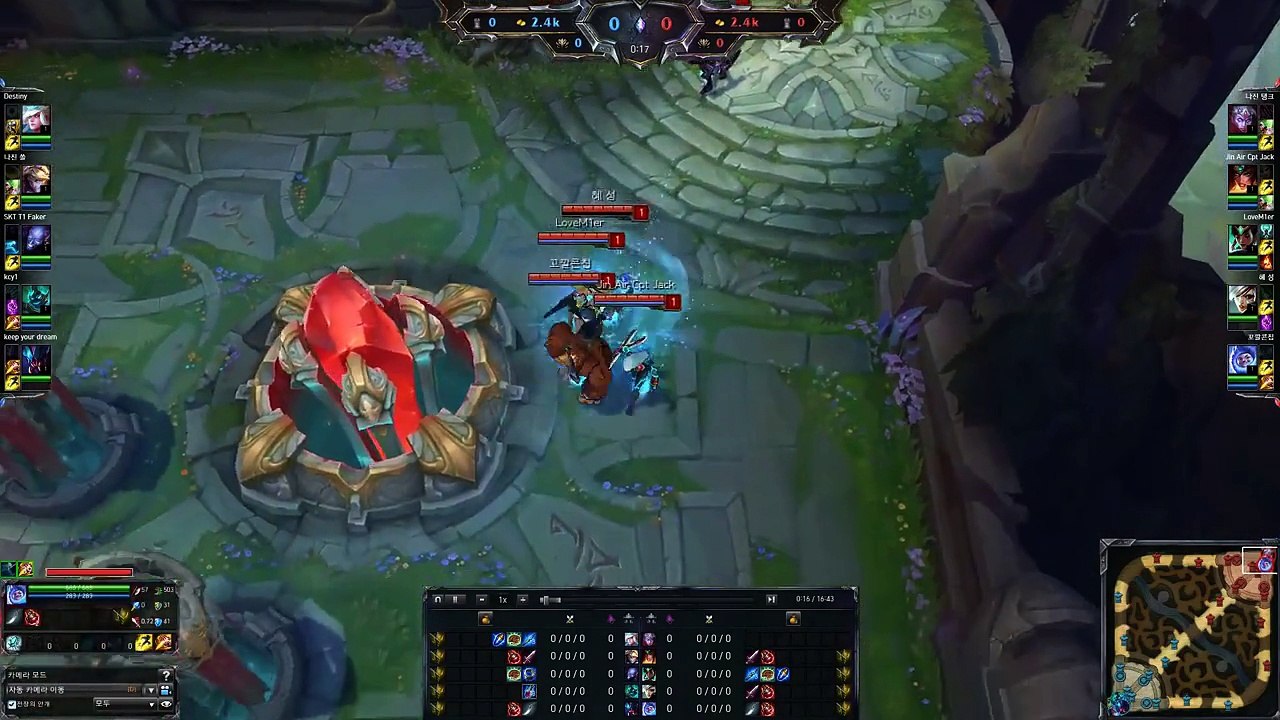 [Cach chơi Lên đồ] Tướng Ryze MID (SKT T1 Faker) vs Varus (Najin TANK) SS5 LMHT LOL