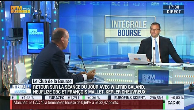 Le Club de la Bourse: Wilfrid Galand, François Mallet et Jérôme Vinerier - 14/07