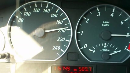BMW 330CI E46  60-250 Km/h