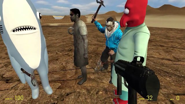 VanossGaming ♥ Gmod Axe Roulette! (Garry's Mod Sandbox Funny Moments)