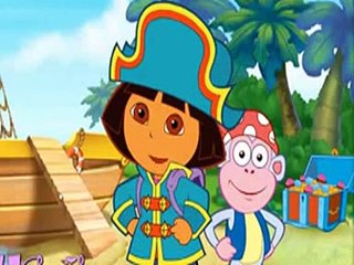 DORA THE EXPLORER   Dora s Pirate Boat Treasure Hunt For Kids
