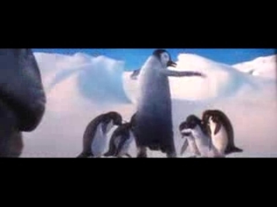 happy feet talkin to the seal