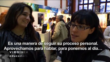 Una joven de Fundación Adsis en el programa "30 minuts" de TV3