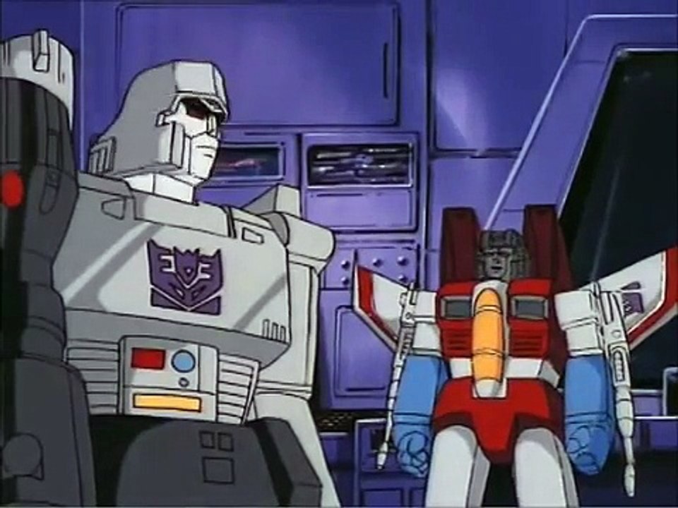 G1: Megatron Beats Up Starscream