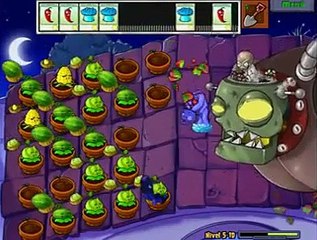 Plantas vs Zombies (capitulo final + música de créditos)