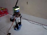 Autonomous Biped robot using Atmega 32 and 4 servo motors