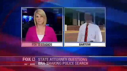 Police instruct woman to lift shirt and shake bra for drugs.  How widespread is this practice?