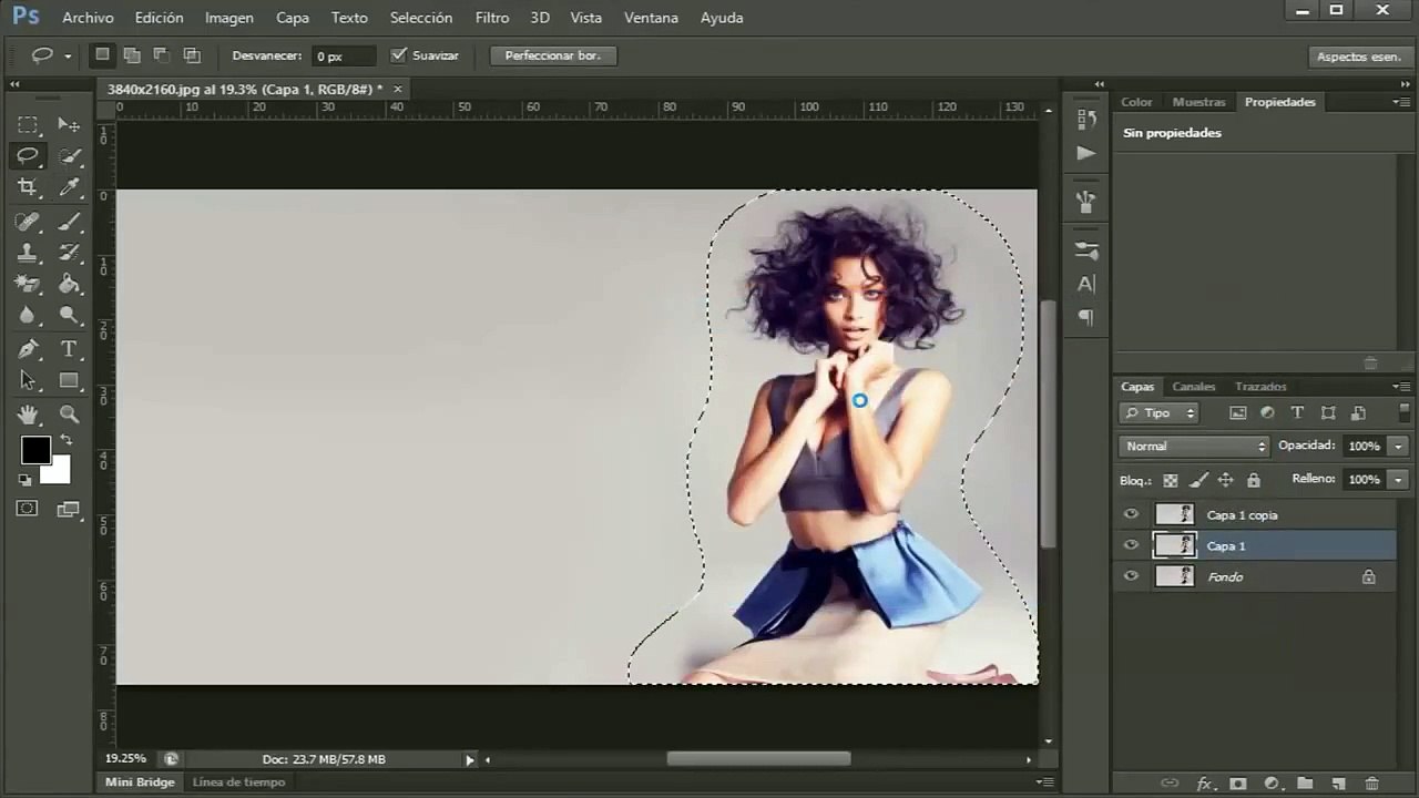 Photoshop CS6 Tutorial Efecto de Dispersion de Humo