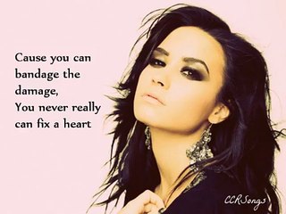 Demi Lovato -  Fix a Heart Lyrics