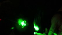 Rayleigh effect laser using Wicked Laser Spyder