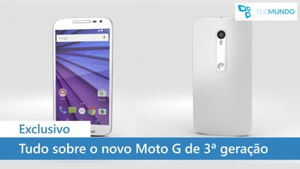 Descobrimos tudo sobre a terceira geração do Moto G (Exclusivo) - TecMundo