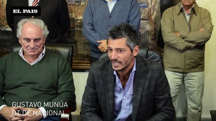 OVACIÓN- Presentación de Gustavo Munúa  como Dt de Nacional