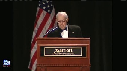 Attorney General Michael Mukasey Collapses During Speech