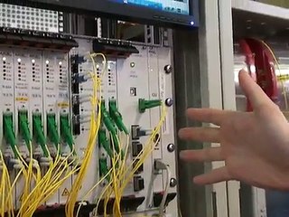 DWDM система  - 40 Гигабит/сек на 80 каналов