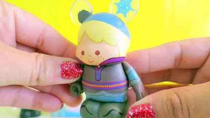 Disney Frozen Figurines in Shape of Mickey Mouse Blind Box Opening