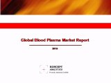 Global Blood Plasma Market Report: 2015 Edition - New Report by Koncept Analytics