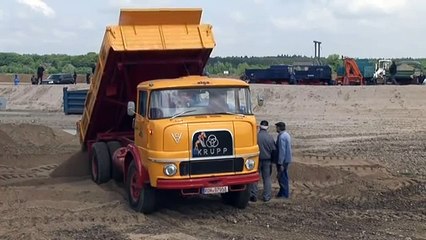 Krupp-LKW-Legenden Faszinierende Oldtimer in Aktion