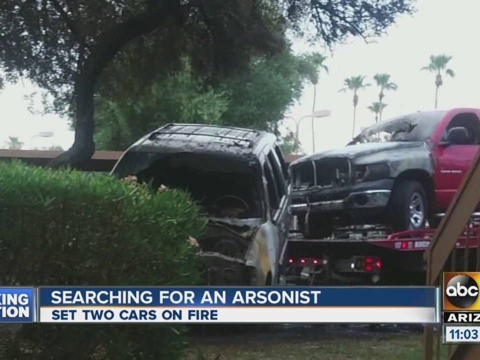 Searching for Chandler arsonist