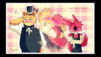 Fnaf freddy x foxy (yaoi)  :3