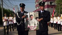 Irak: funérailles d'un commandant de la milice chiite Badr