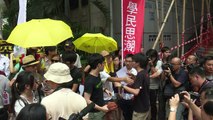 Hong Kong student activists charged over anti-China protest