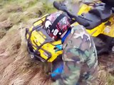 Can-am outlander 800 max xt and Yamaha Grizzly 700 MUD FUN