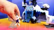Imaginext Captain Cold Freezes Frozen Batman and Mr. Freeze Nightwing Saves The Day!