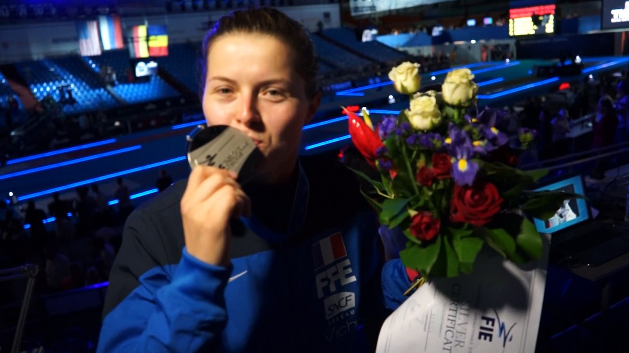MOSCOW2015 "Cecilia Berder, LE SABRE D'ARGENT!"
