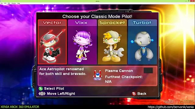 Xenia Xbox 360 Emulator - Astro Pop Deluxe Ingame!