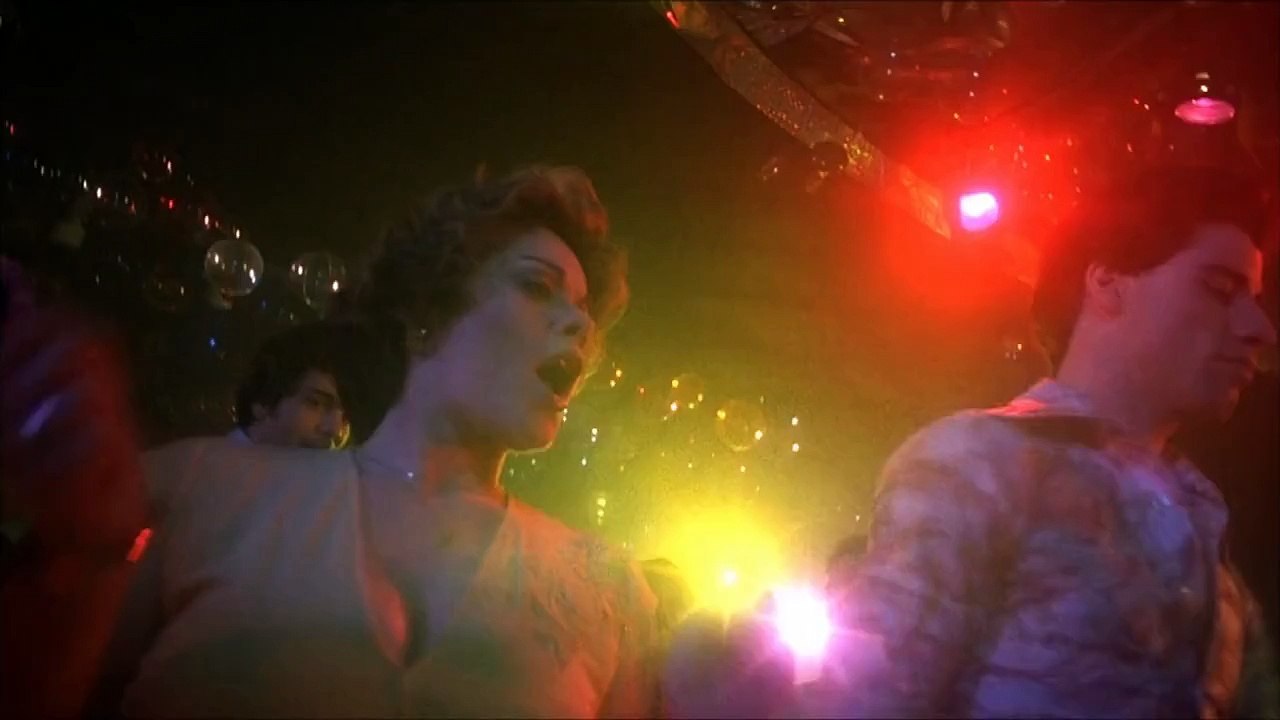 Saturday Night Fever (Disco Inferno The Trammps) John Travolta dancing HD 1080 with Lyrics