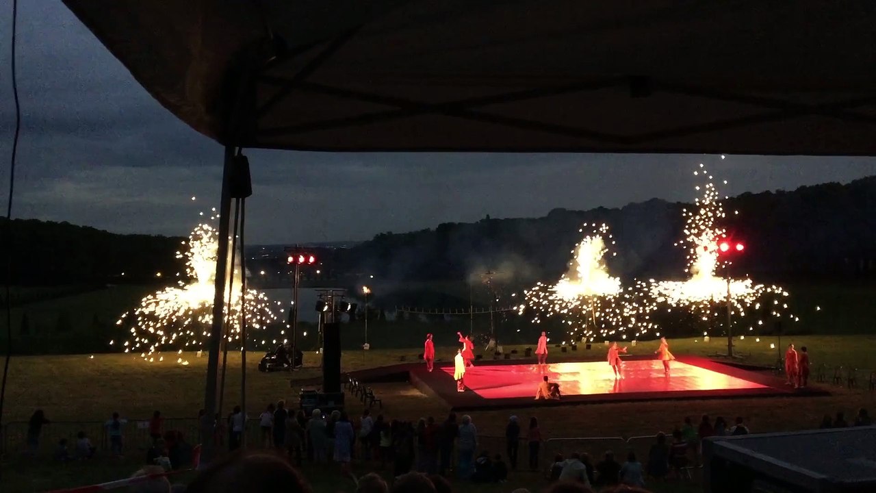 Marly-le-Roi Parc samedi 20 juin 2015 danse et pyrotechnie