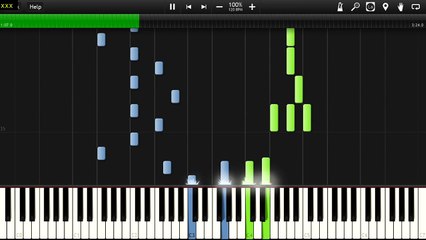 Lord of the Rings - Into the West - Synthesia Piano Tutorial