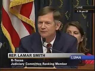 Hearing on Limits of Executive Power: Lamar Smith