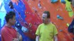 Jacky Godoffe Interviewed at the westway bouldering wall