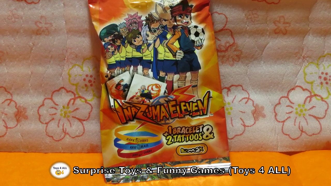 abrindo-saquinho-surpresa-inazuma-11-eleven-open-blind-bag-surprise-toy-v1.1-falado-uk-ingles