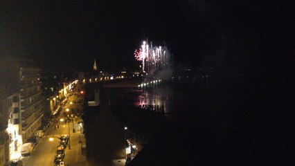 Feu d'artifice à Saint-Malo