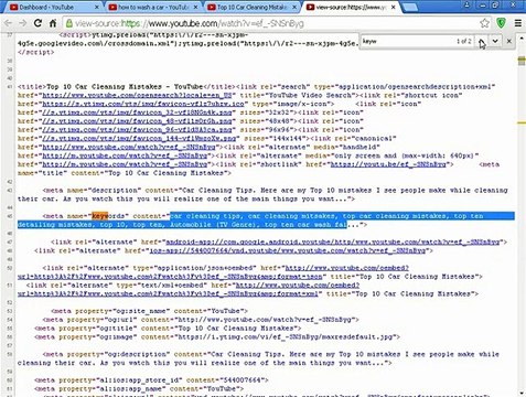 Tags and Keywords for YouTube (Lecture 5)